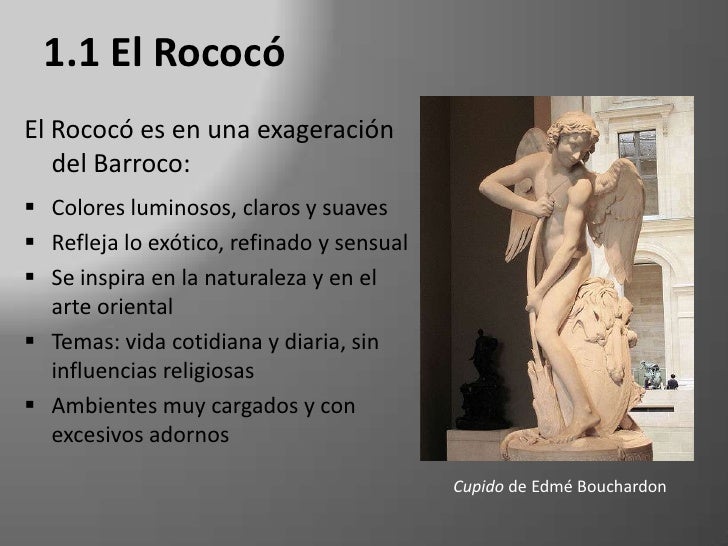 Resultado de imaxes para ARTE SIGLO XVIII ROCOCO