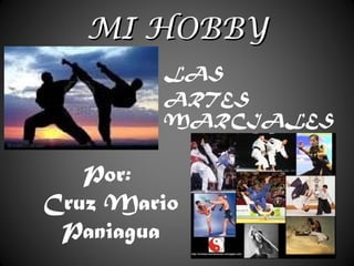 MI HOBBYMI HOBBY
LAS
ARTES
MARCIALES
Por:
Cruz Mario
Paniagua
 