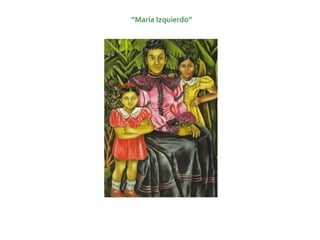 “María Izquierdo”
 