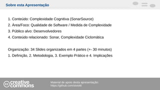 Complexidade Cognitiva | PDF