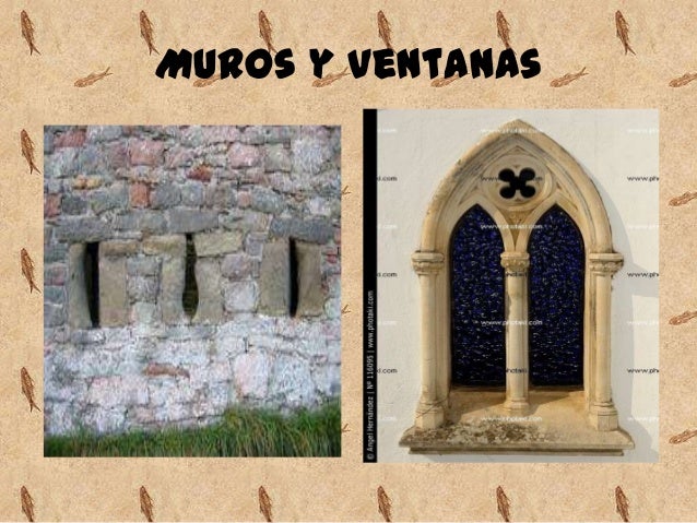 Resultado de imagen de muros y ventanas goticas