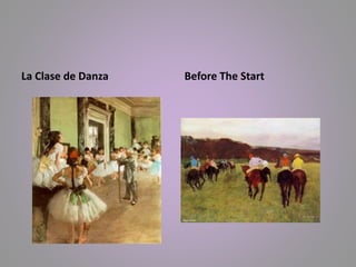 La Clase de Danza Before The Start 
 