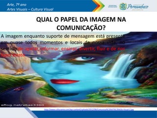 ARTES VISUAIS – Cultura Visual A expressão e o cotidiano.ppt