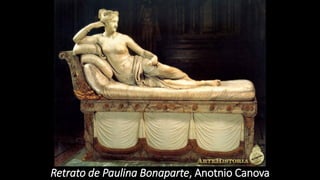 Retrato de Paulina Bonaparte, Anotnio Canova
 