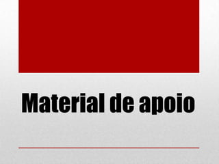 Material de apoio

 