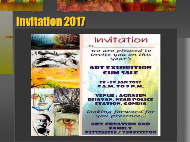 Art Exhibition Cum Sale 2017