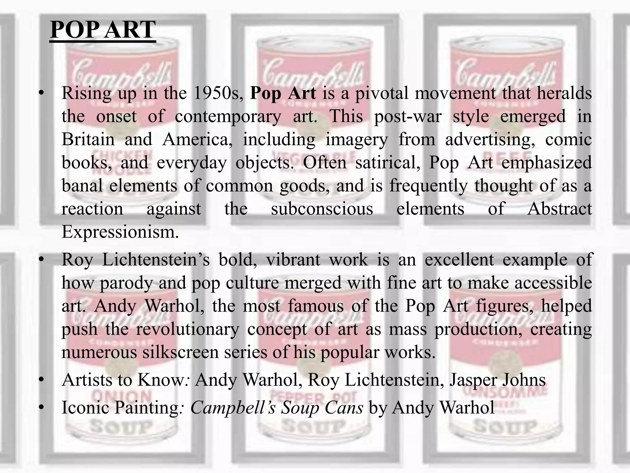 Banal Example Baroque art and art movements | PPTX