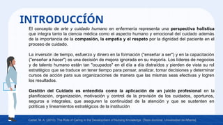 ARTE Y CUIDADO HUMANO EN DESARROLLO PROFESIONAL DE LA ENFERMERIA ACTUAL ...