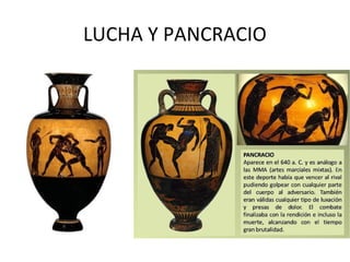 LUCHA Y PANCRACIO