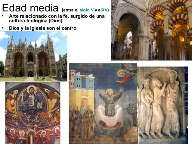 Arte y estética ( Desde la Edad Media al Impresionismo)