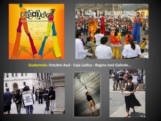 Guatemala: Octubre Azul - Caja Lúdica - Regina José Galindo…
 