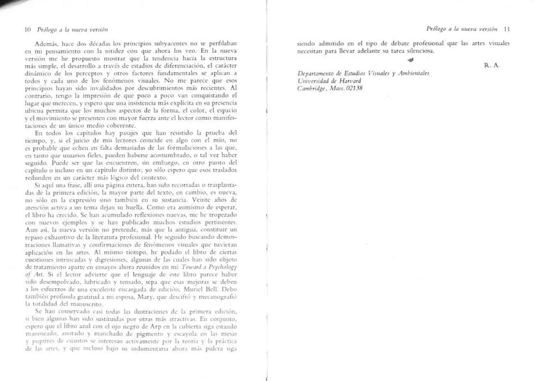 "Arte y Percepciònn Visual" Rudolf Arnheim | PDF