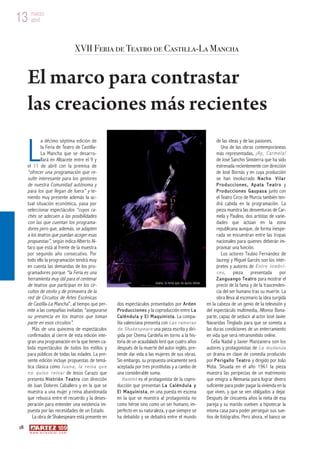 13 marzo
   abril



                                          XVII Feria de Teatro de Castilla-La Mancha


      El marco...