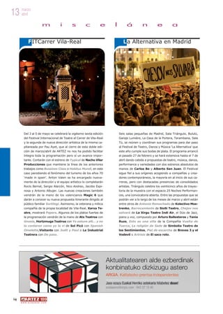 13 marzo
   abril

                               m        i   s        c          e     l        á           n          e...