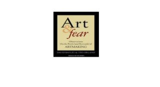 art and fear observations on the perils art and fear observations on the perils