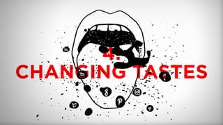 4.
CHANGING TASTES
 