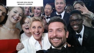 OSCARS 2014 SELFIE
BRADLEY COOPER
 