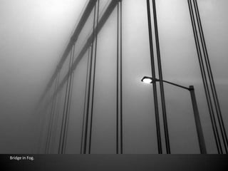 Bridge in Fog.
 