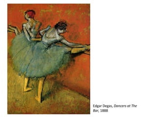 Edgar Degas,  Dancers at The Bar,  1888 
