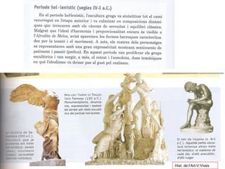 Art grec
Període arcaic           Període clàssic            Període hel·lenístic
 
      Escultura             Escultura ...