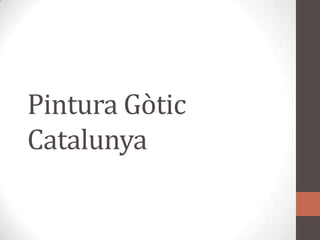 Pintura GòticCatalunya