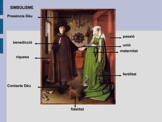 SIMBOLISME fidelitat maternitat Contacte Déu riquesa Presència Déu unió benedicció passió fertilitat 