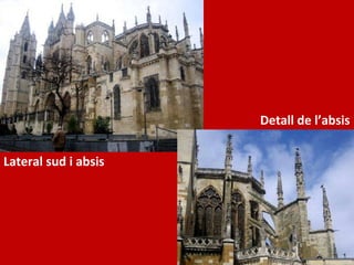 Lateral sud i absis Detall de l’absis 