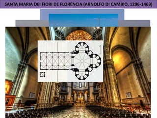 SANTA MARIA DEI FIORI DE FLORÈNCIA (ARNOLFO DI CAMBIO, 1296-1469)
 