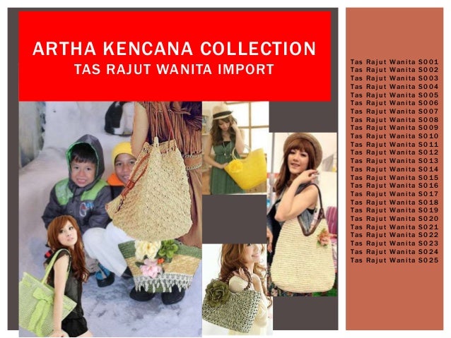 081990899363 XL Tas Wanita Rajut  di Batam
