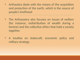 Arthasastra.pptx PowerPoint presenataion | PPTX