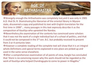 Arthashastra | PPTX