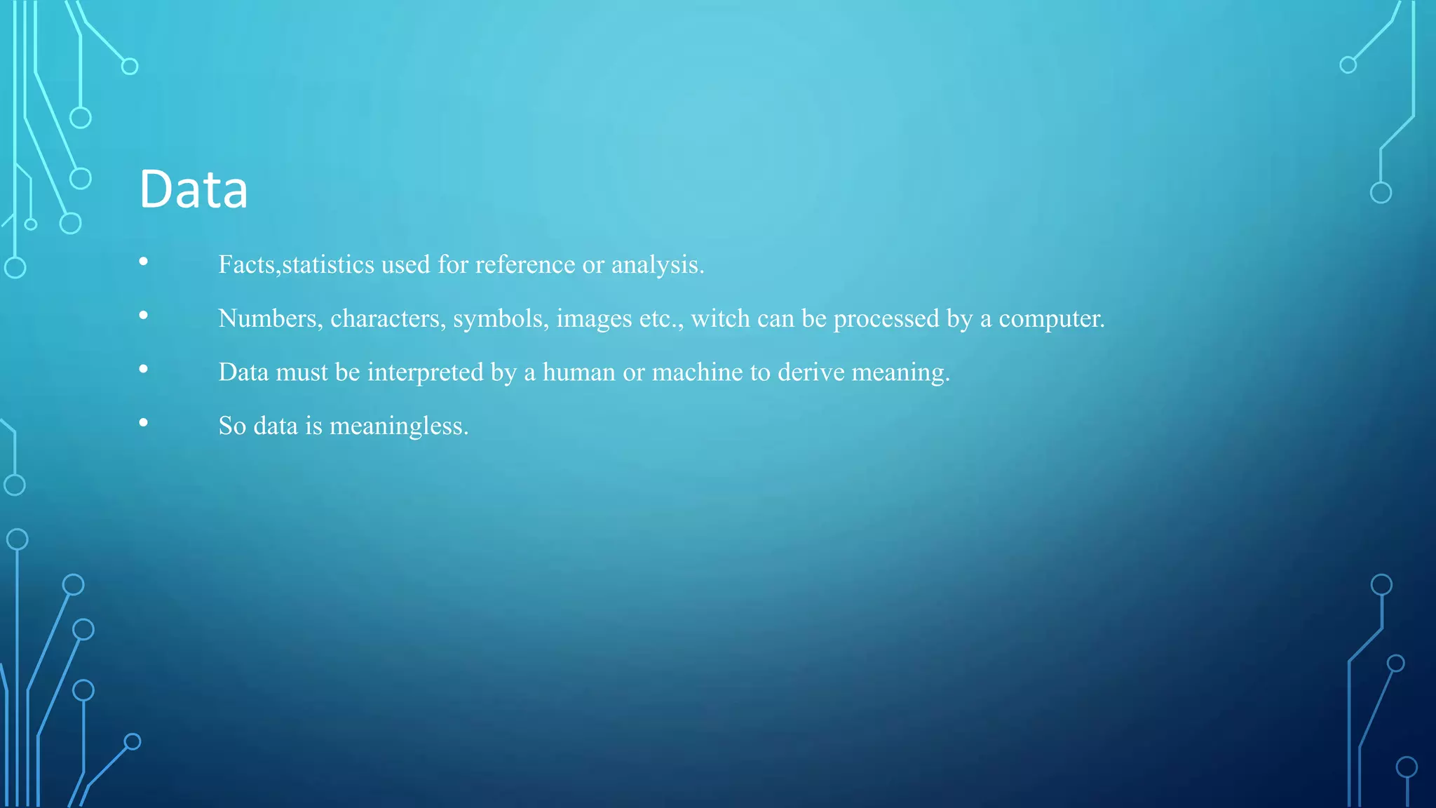 Data and its Types | PPTX