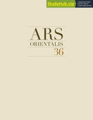 ARS
ORIENTALIS
36
 