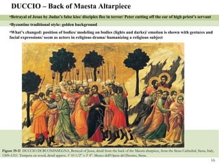Duccio Di Buoninsegna Betrayal Of Jesus