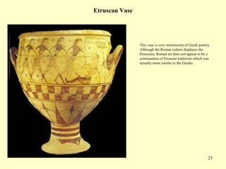 Art History I Part 4 Etruria and Rome