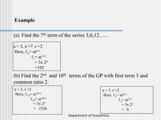 Arithmetic and geometric mean | PPT