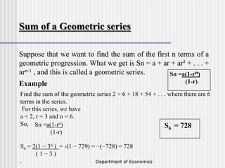 Arithmetic and geometric mean | PPT