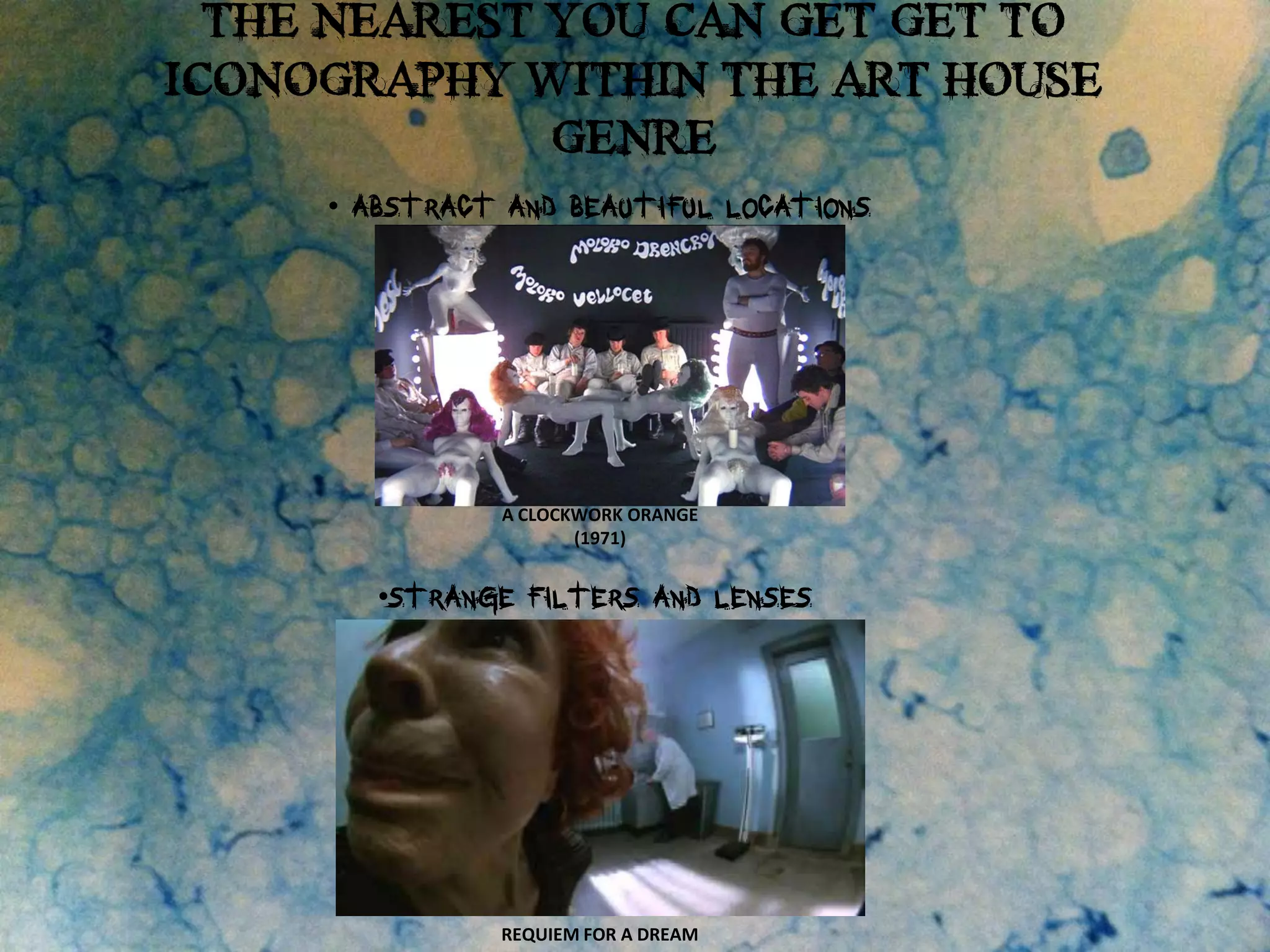 Art house genre research PDF