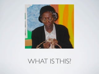 WHAT IS THIS?
 