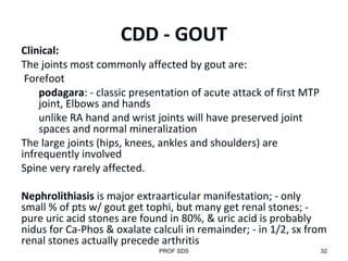 Gout Racgp Arthritis | PPT