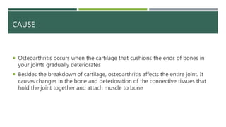 Arthritis and its types