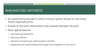 Arthritis and its types