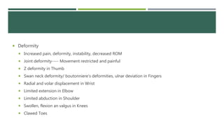 Arthritis and its types