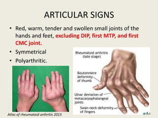 Arthritis cme haziq | PPTX