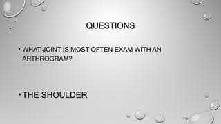 Arthrograms(3) | PPT