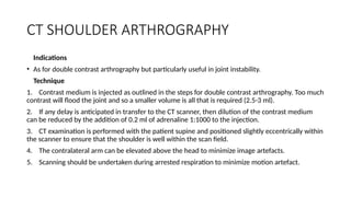 Arthrography procedures and techniques.pptx