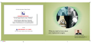 IACP Arthritis clinic Arthroplasty  brochure