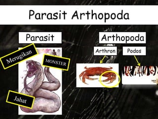 Parasit Arthopoda
Parasit Arthopoda
Arthron Podos
 