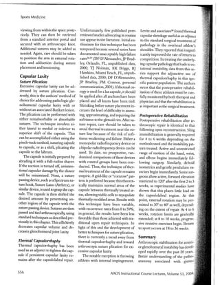 Arthroscopic Treatment of Anterior Glenohumeral Instability Indications and Techniques | Vail Sports Medicine