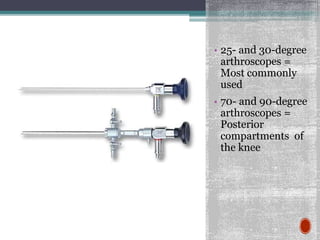 Principles of Arthroscopy and instruments | PDF